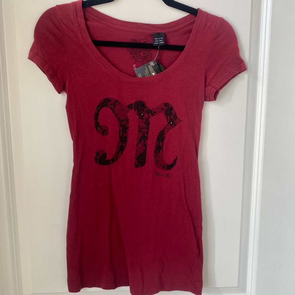 Red Women’s Miss Me Tee